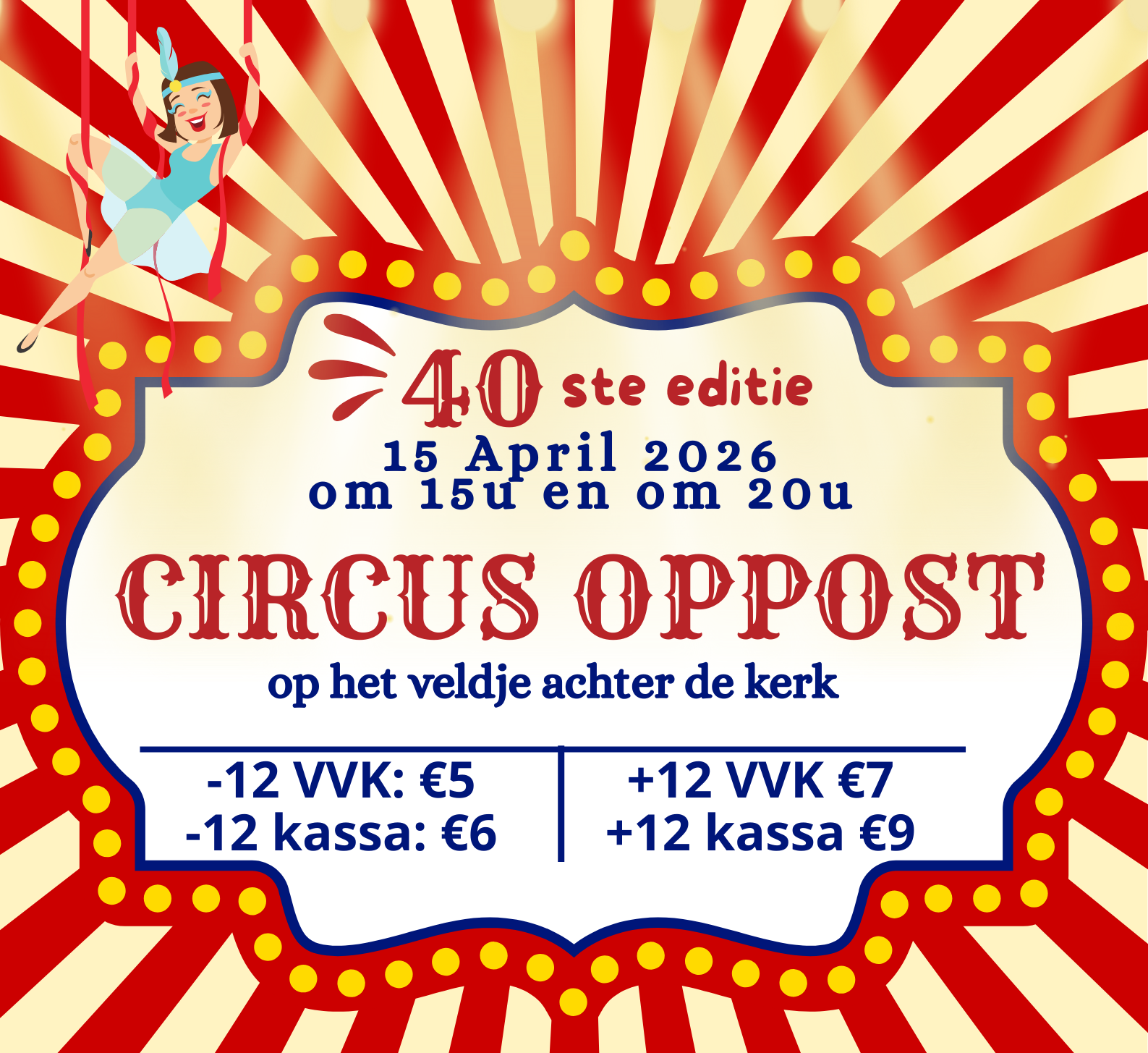 Affiche Circus op post